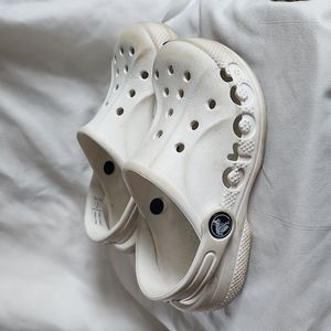 White Crocs